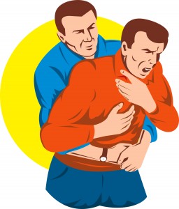 Nghiệm pháp Heimlich ở người lớn và trẻ lớn