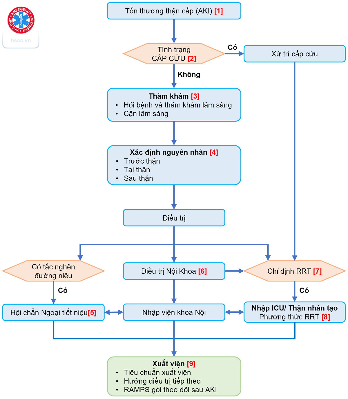 Tổn thương thận cấp (AKI)